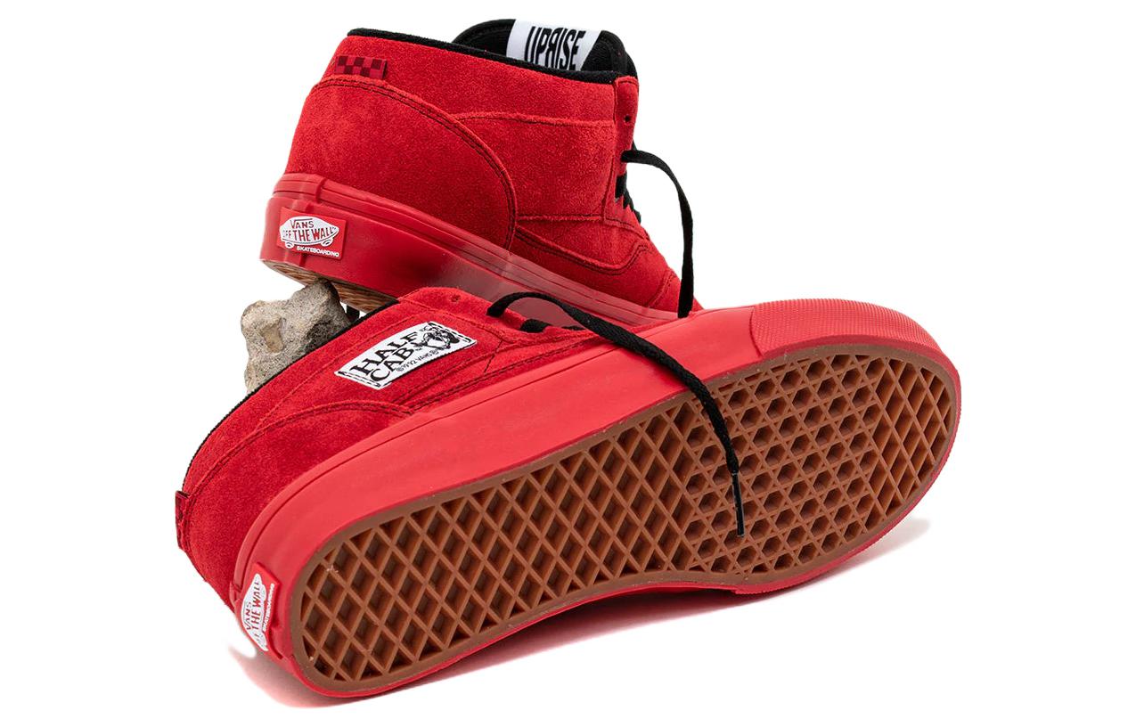 Uprise Skateshop x Vans Half Cab 'Red' VN0A5KYAREB