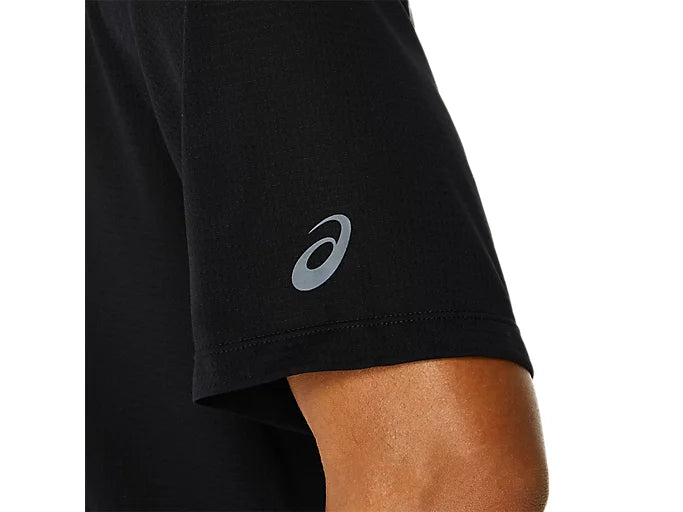 ASICS Actibreeze Jacquard Short Sleeve T-Shirt 'Black' 2031D762-001