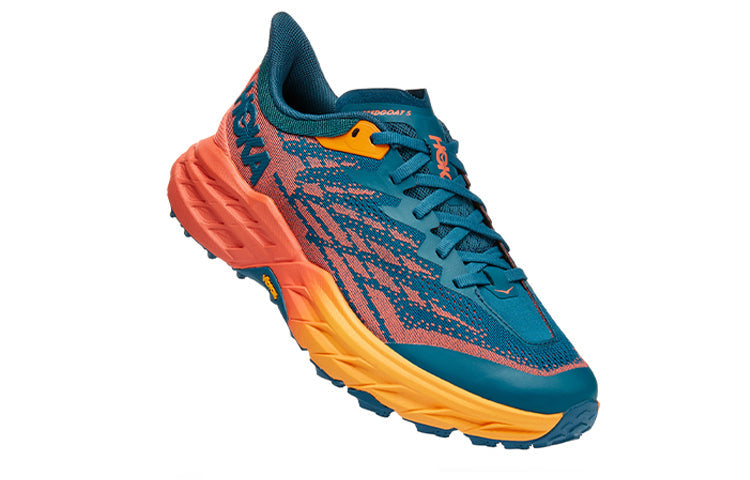 (WMNS) HOKA ONE ONE Speedgoat 5 Wide 'Blue Coral Camellia' 1123160-BCCML