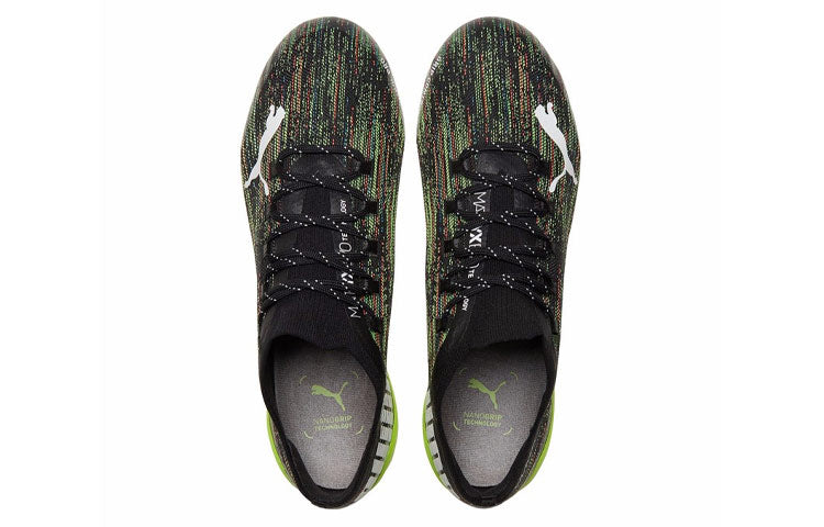 PUMA Ultra 1.2 FG AG 'Black Yellow Alert' 106299-02