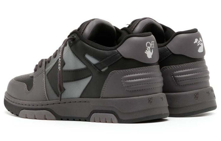 Off-White Out Of Office Low-Top Sneaker 'Black Teal' OMIA189S23LEA0021005