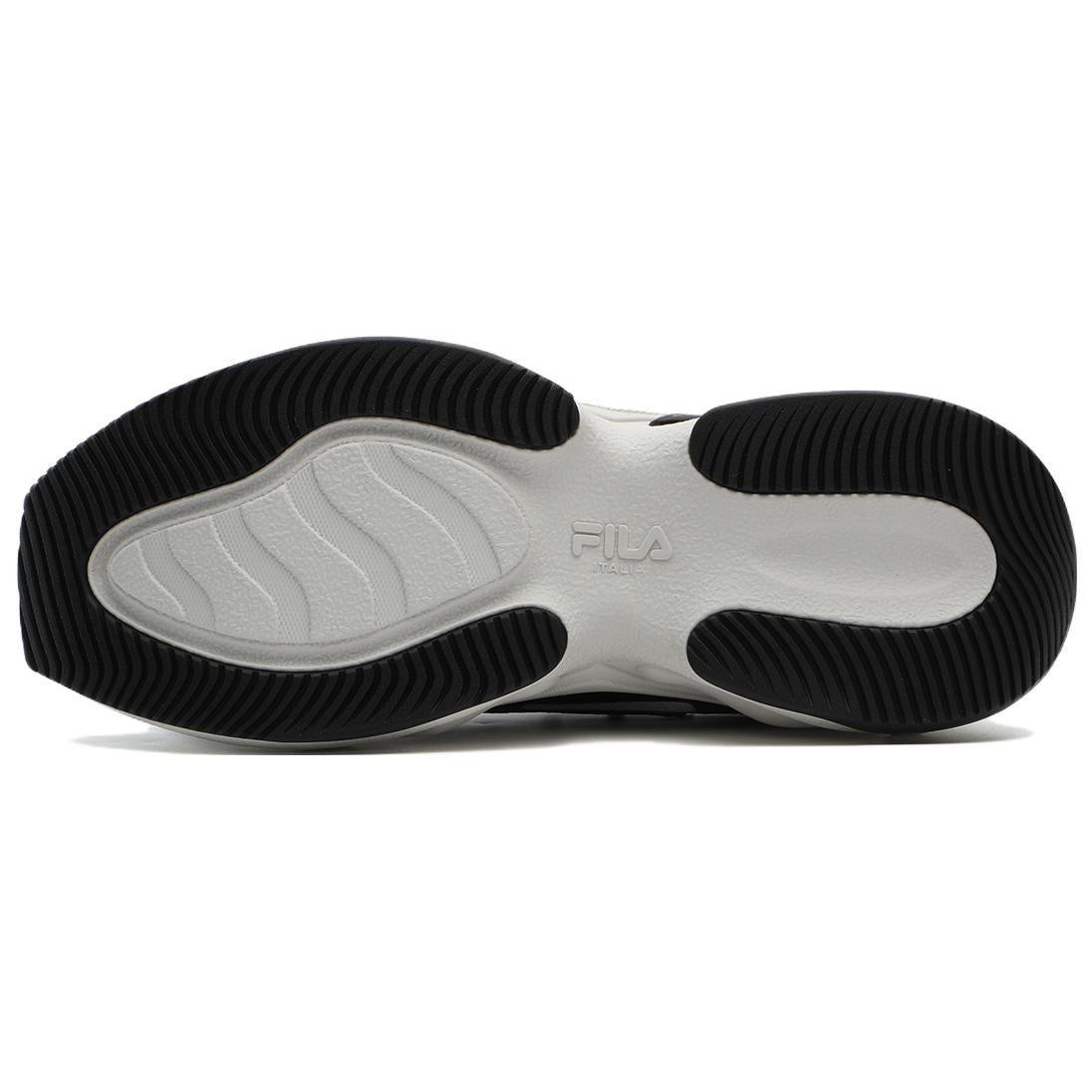 (WMNS) FILA FUSION NEBULA Sneakers 'Black White' T12W331105FBV