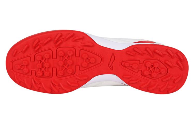 Li Ning TF Football Shoes 'White Red' YSTT007-1