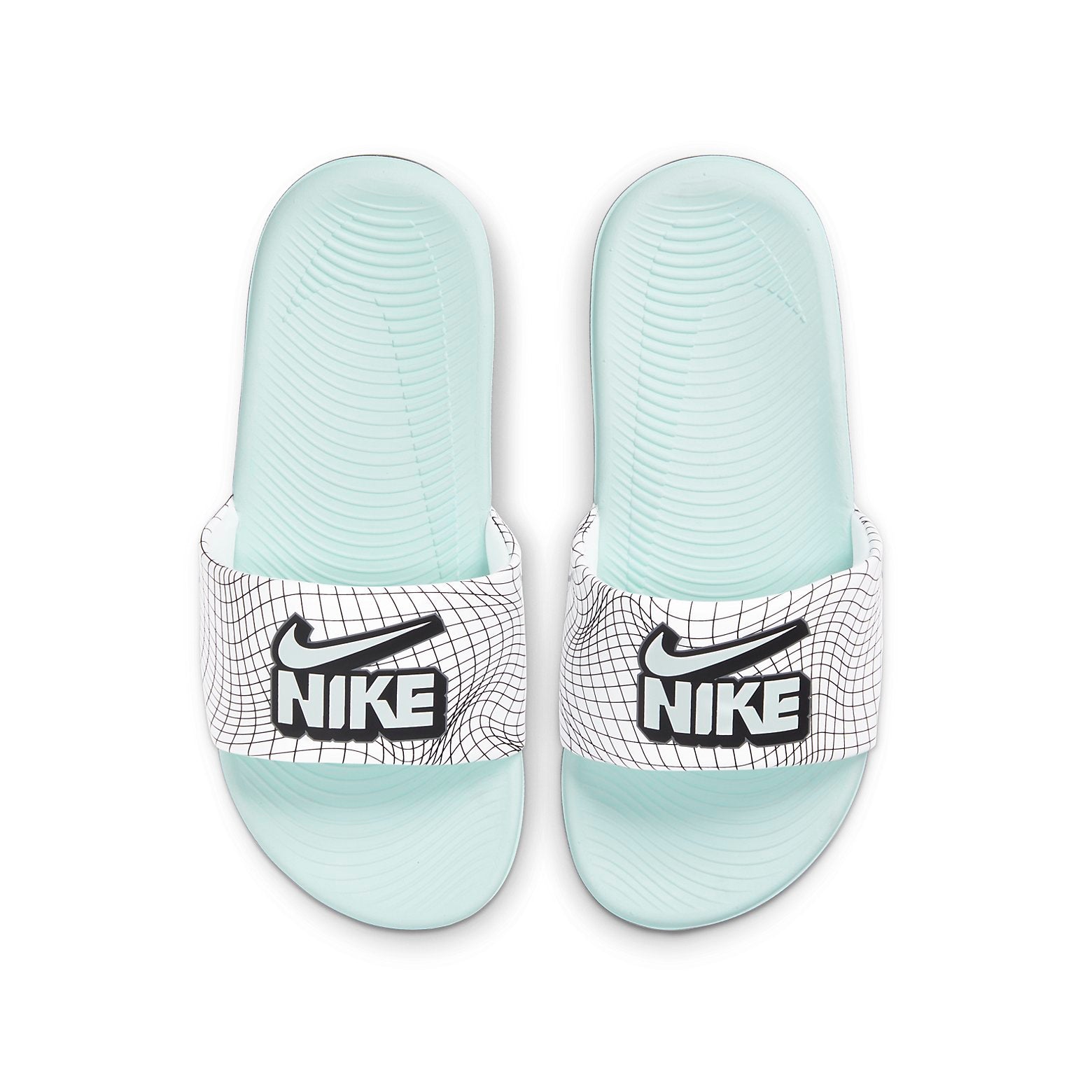 (GS) Nike Kawa SE1 'Digital Print - White Glacier Blue' CW1657-100