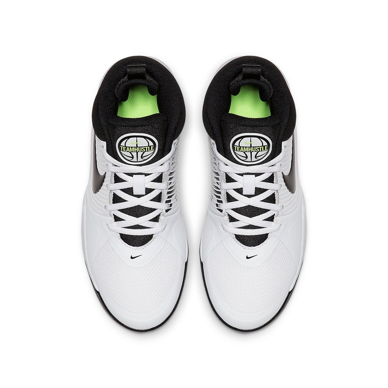(GS) Nike Team Hustle D9 'White Black' AQ4224-100