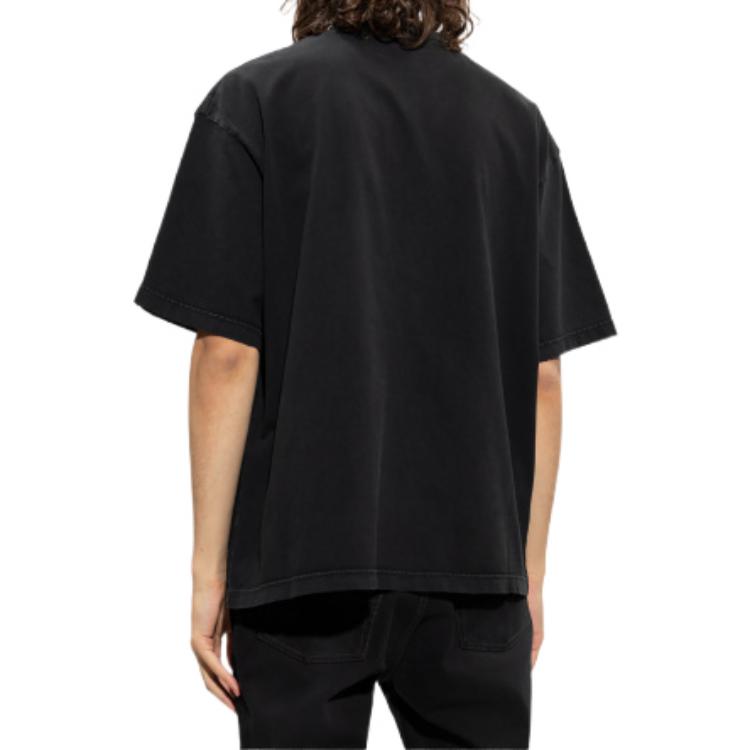 Balenciaga BB Be Different T-Shirt Medium Fit 'Black' 612966TNVU91070