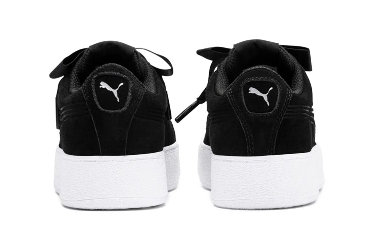 (PS) PUMA Vikky Platform Ribbon Ac Ps Sneakers Black 367643-03