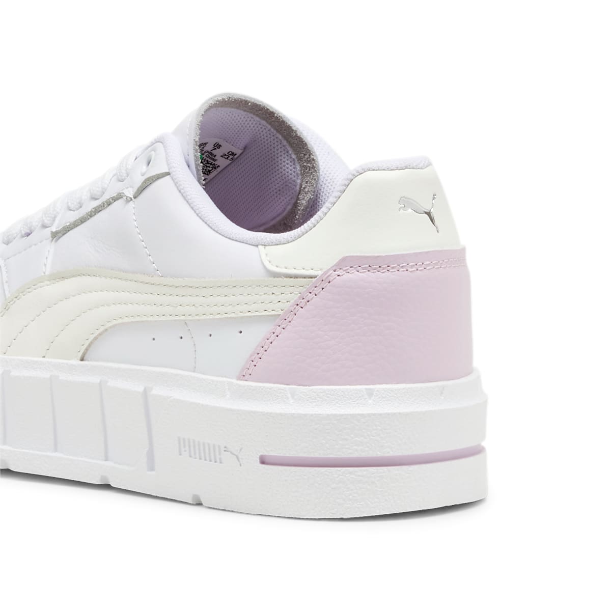 (WMNS) PUMA Cali Court Leather 'White Grape Mist' 393802-13