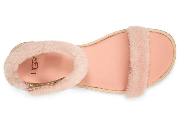 (WMNS) UGG Fluff Springs Lightweight Cozy Casual Sandals Pink 1101438-SSET