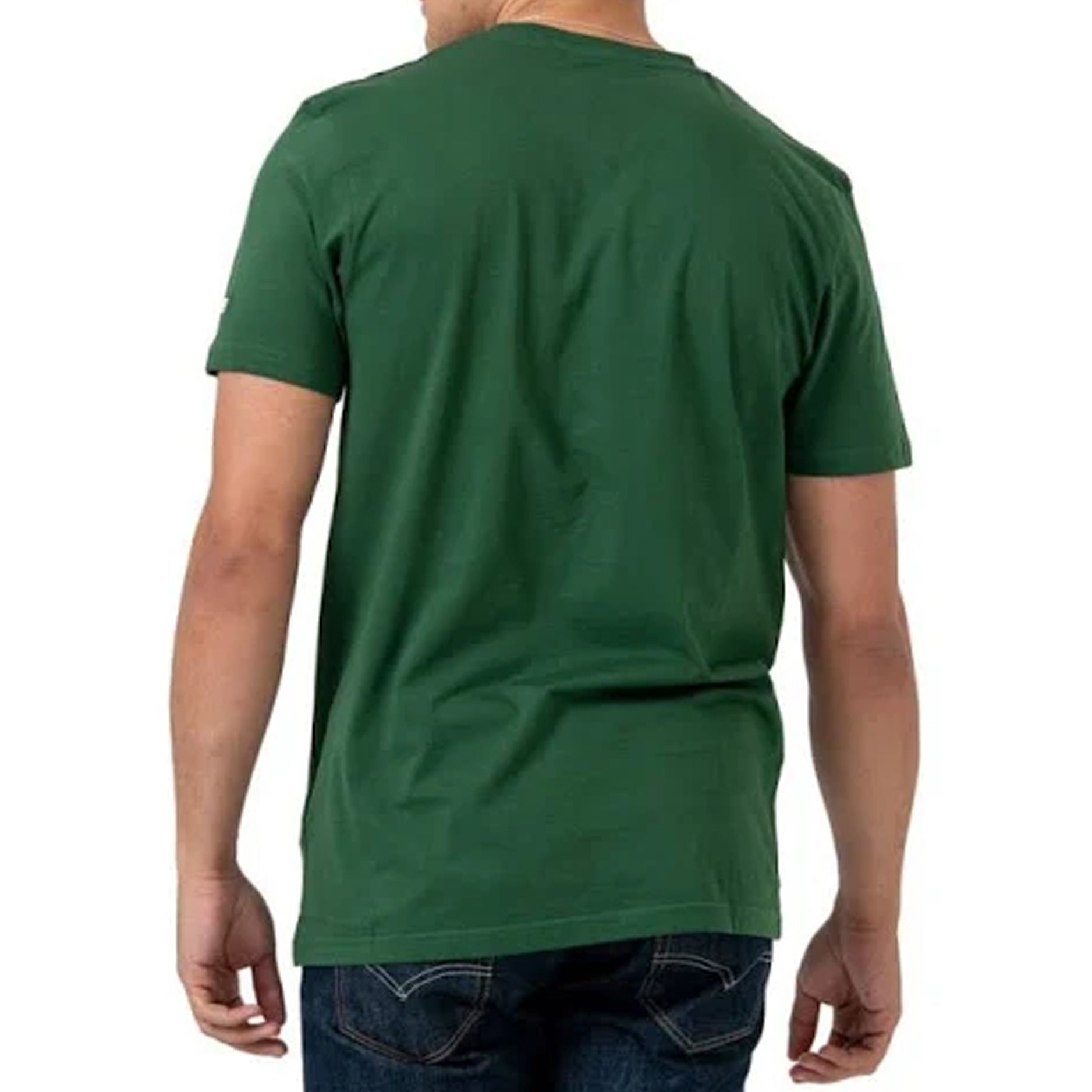New Era MLB Large LOGO Round Neck Short Sleeve Unisex Green 12147606