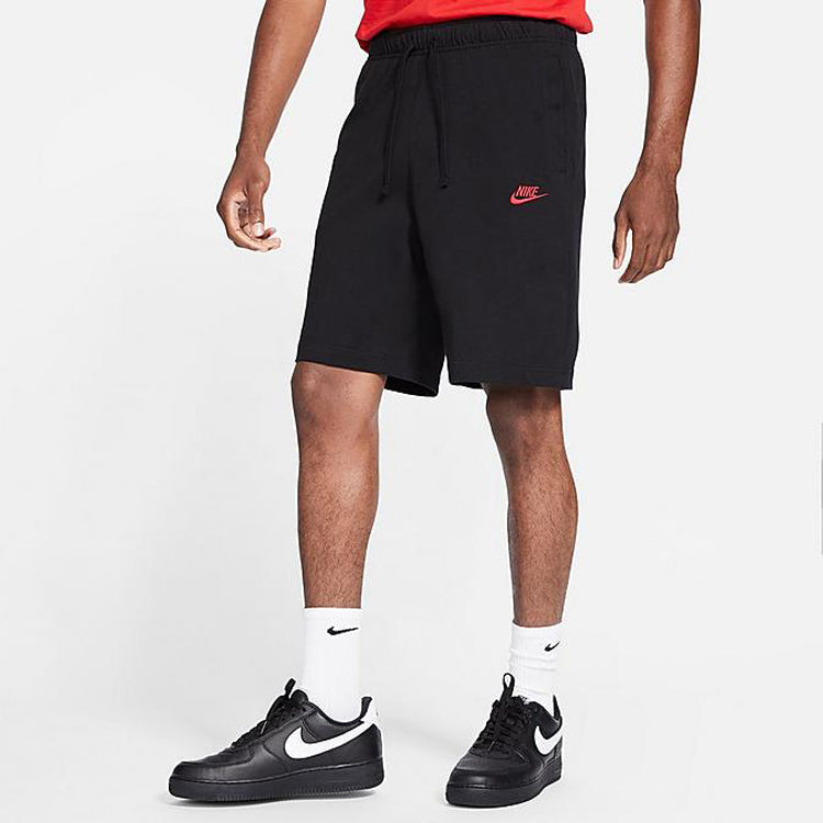 Nike M Nsw Club Short Jsy Basketball Sports Loose Breathable Shorts Black BV2772-013