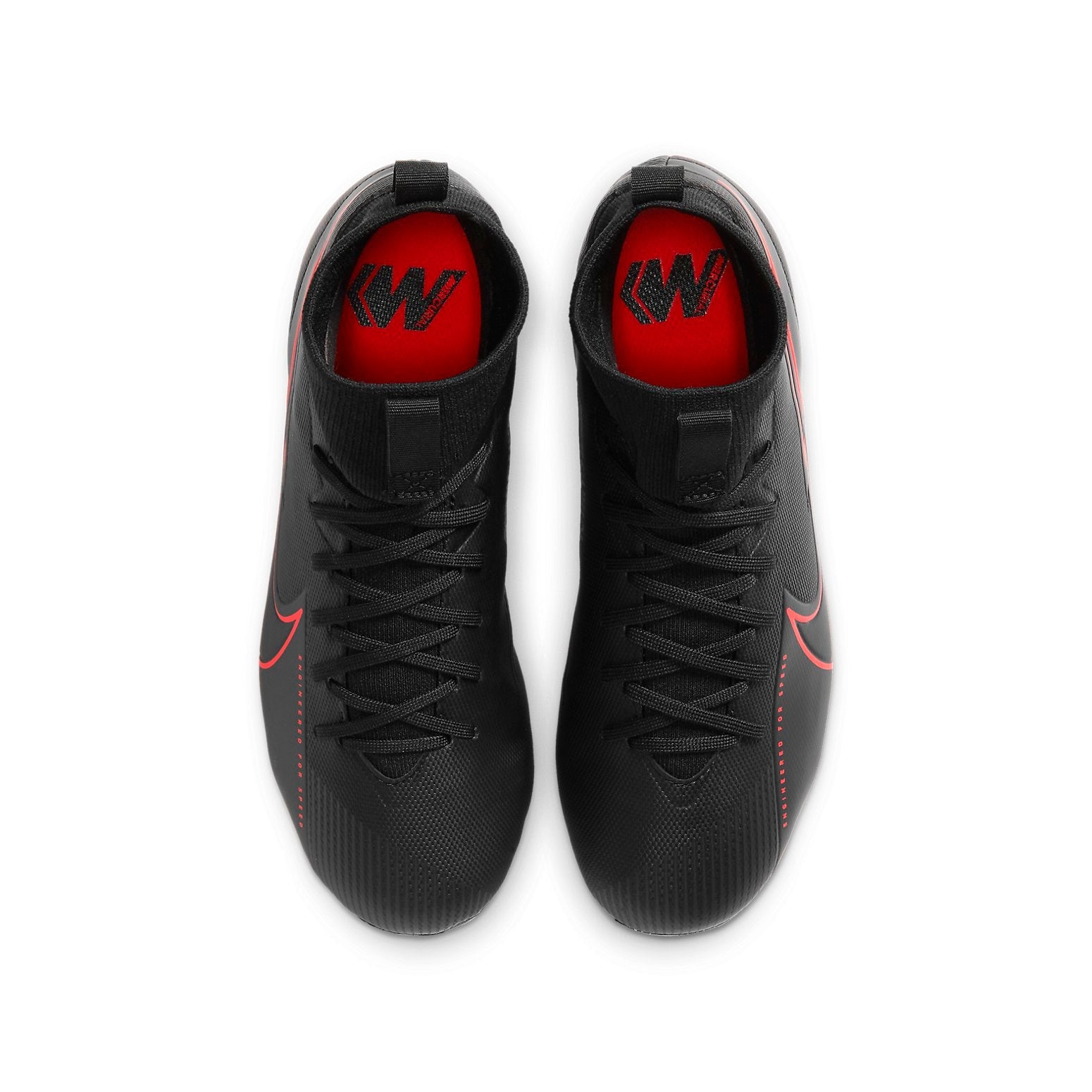 (GS) Nike Jr. Mercurial Superfly 7 Academy MG Black/Red AT8120-060