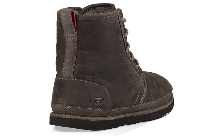 UGG Neumel Luxe WP Harkley Waterproof Fleece Lined Gray 1017238-CHRC