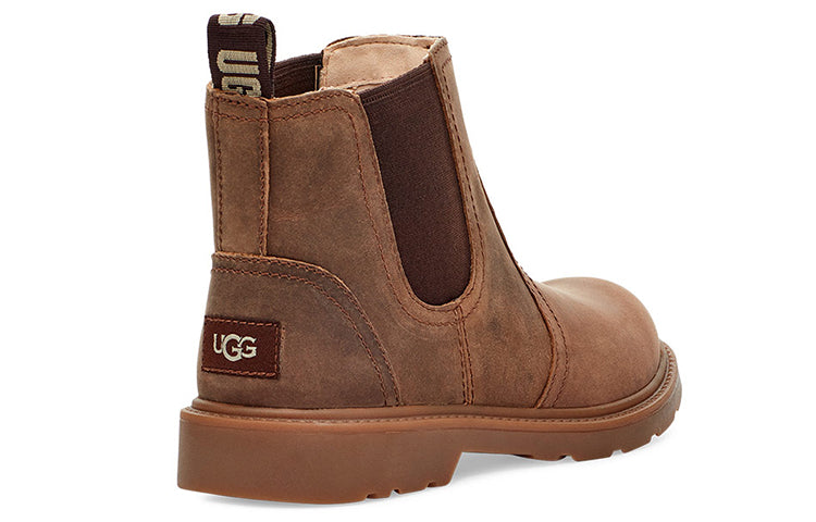 UGG Bolden Snow Boots Big Boys Brown 1112455K-WAL