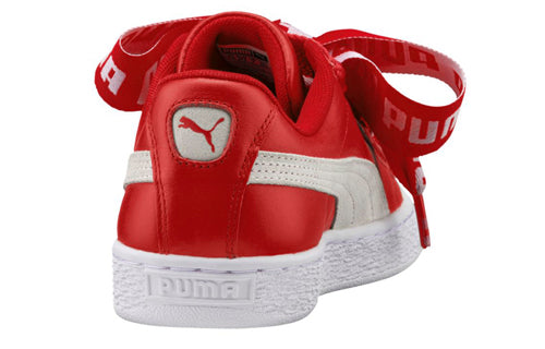 (WMNS) PUMA Basket Heart DE 'Red White' 364082-03