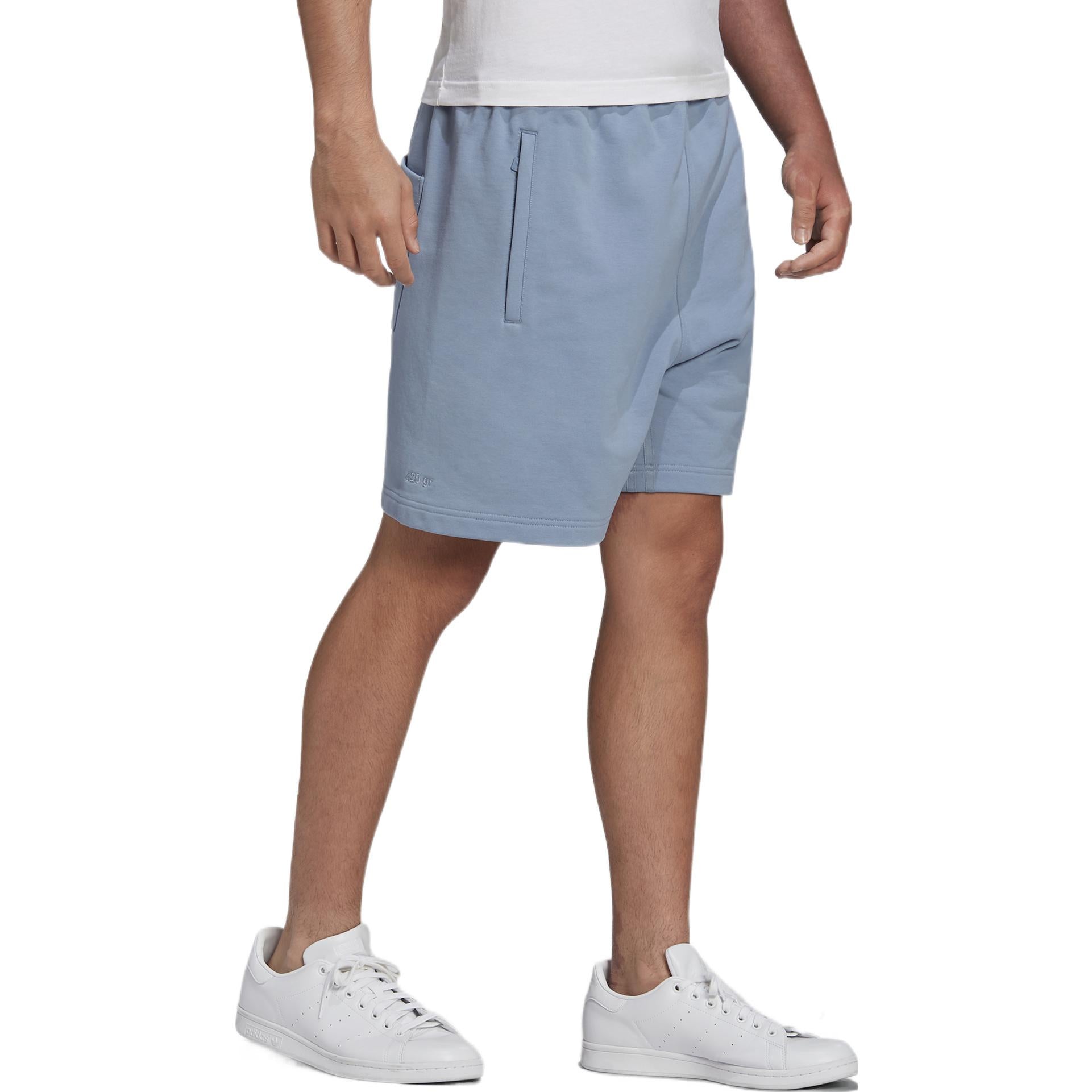 adidas originals Ess Short Solid Color Casual Sports Shorts Blue HD4819