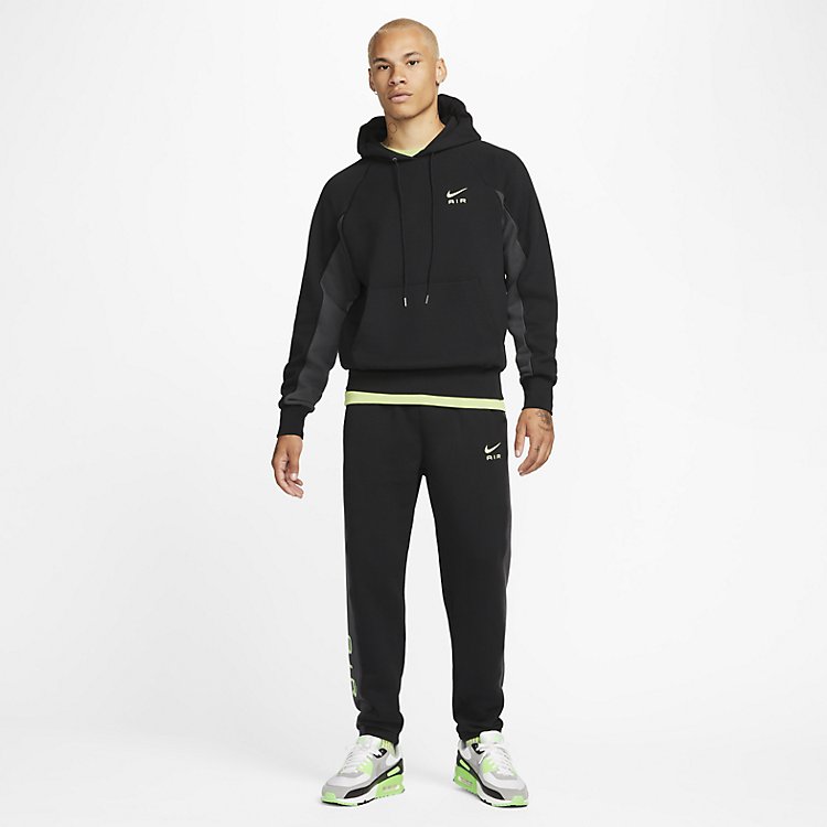 Nike Sportswear Air French Terry Hoodie 'Black' DQ4207-011