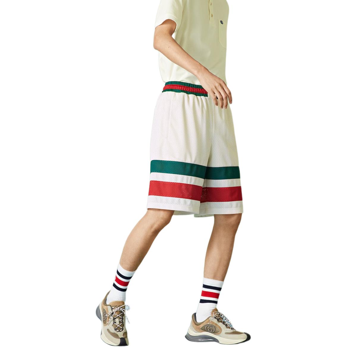 Gucci Mesh Fabric Shorts 'Off White' 737407-XJFFK-9325
