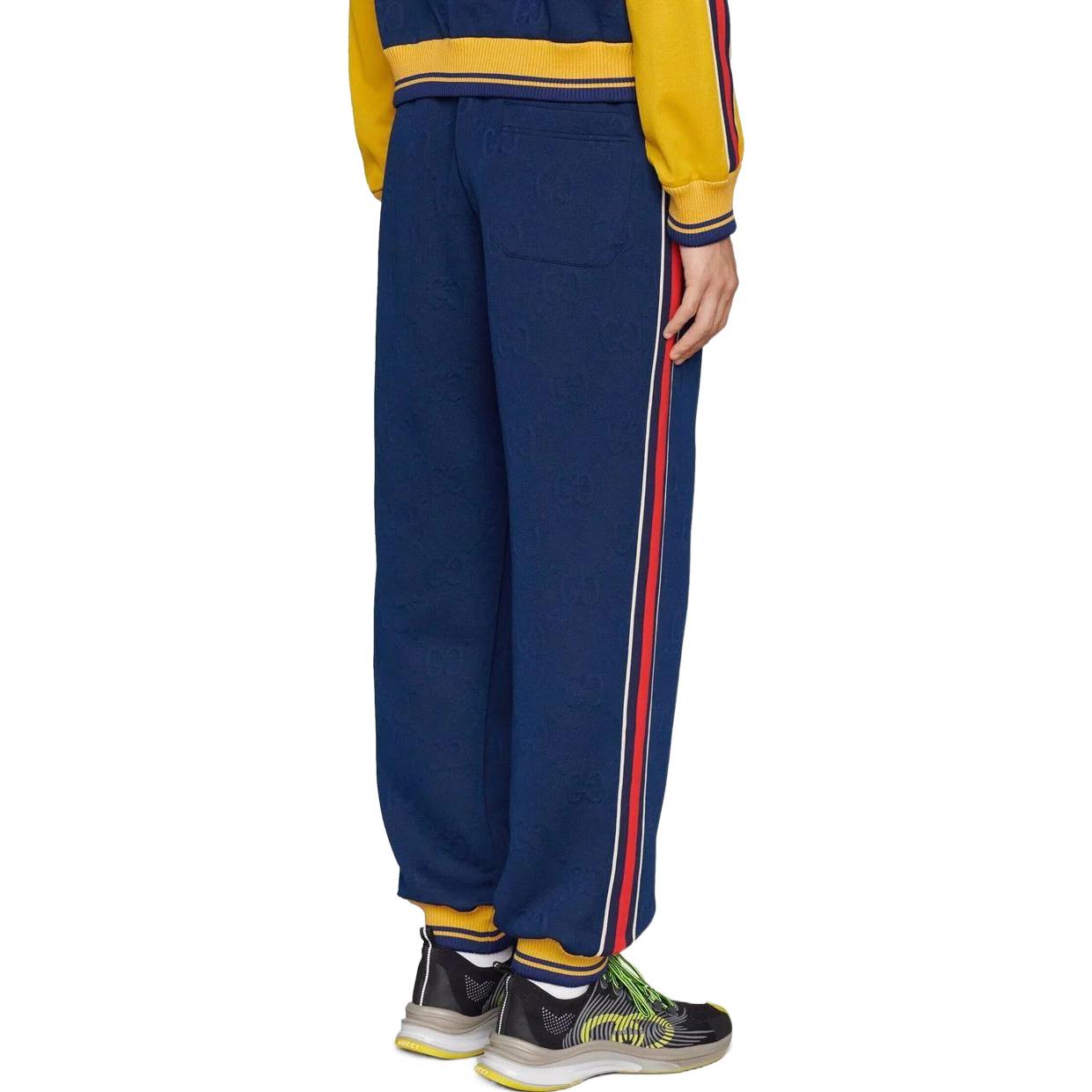 Gucci GG Jacquard Jogging Pant 'Blue' 675143-XJDVX-4463