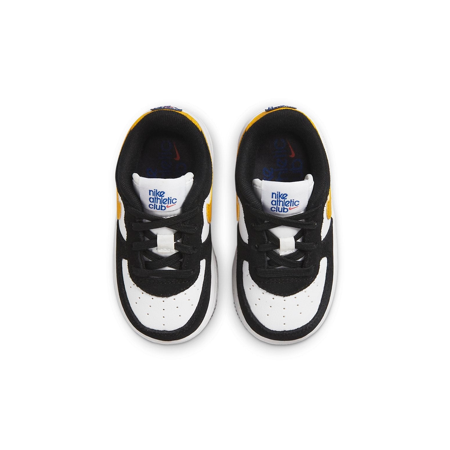 (TD) Nike Force 1 LV8 'Black White Dark Sulfur' DH9787-002