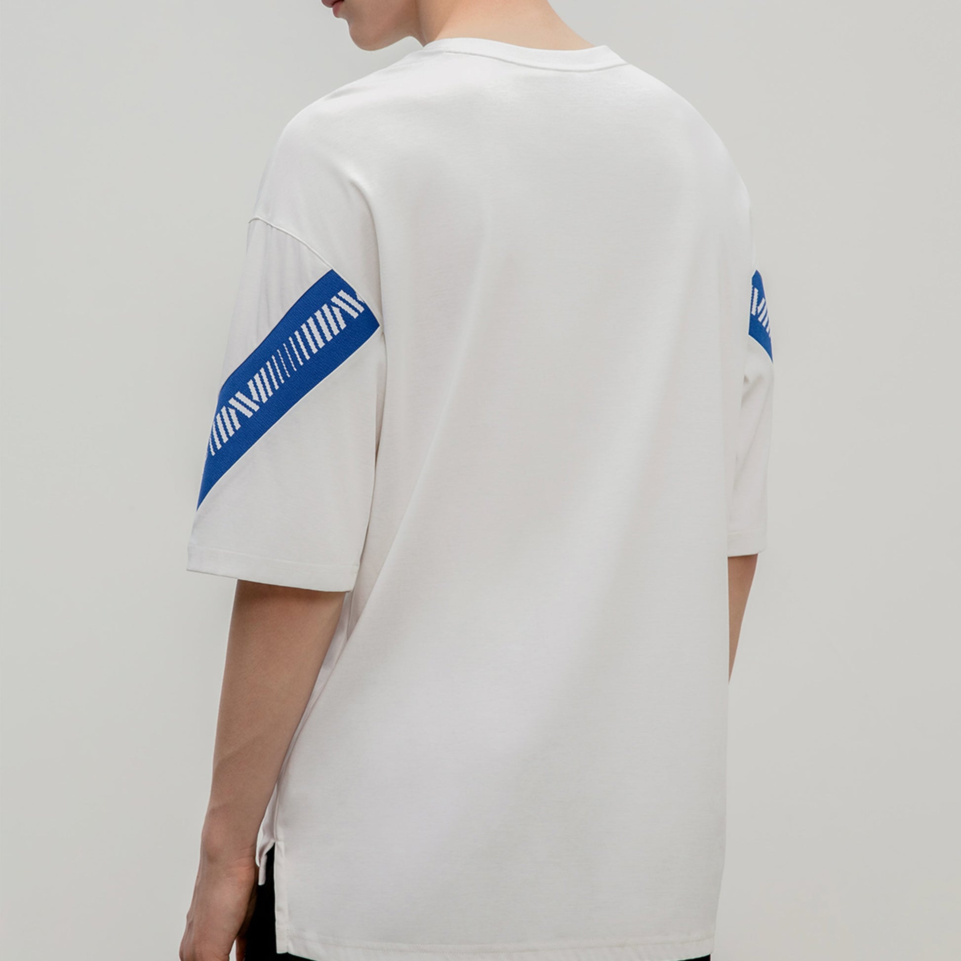 FILA Alphabet logo Loose Short Sleeve White F11M938126F-WT