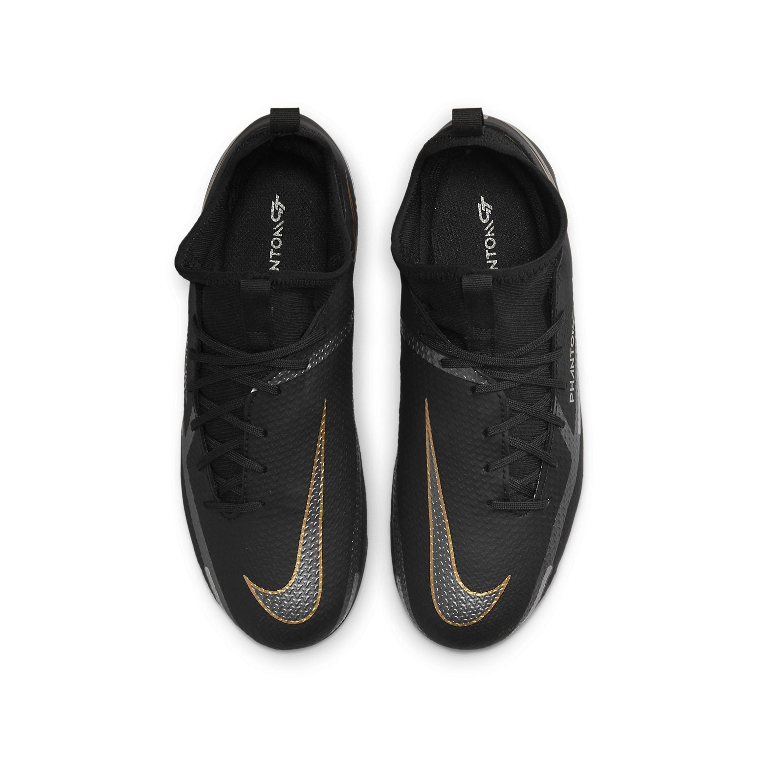 (GS) Nike Phantom GT2 Academy DF MG 'Black Metallic Gold' DC0813-007
