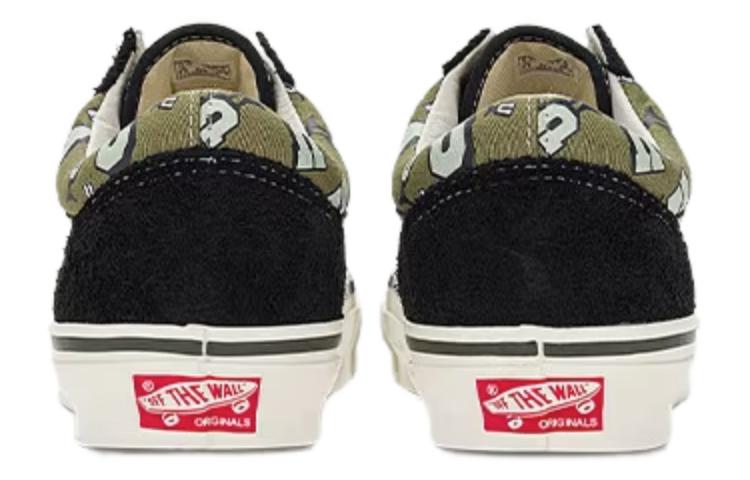 Vans x Undefeated Old Skool U-Man 'Black Green' VN0A4P3XGRN