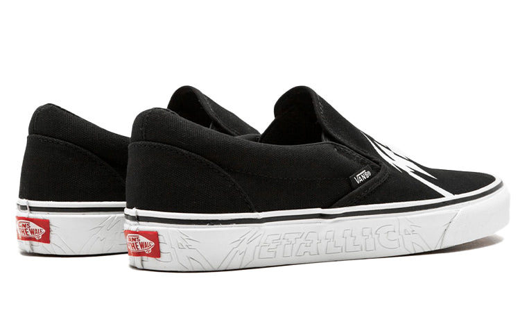 Vans Metallica x Classic Slip-On 'Black White' VN0A38F7PZJ