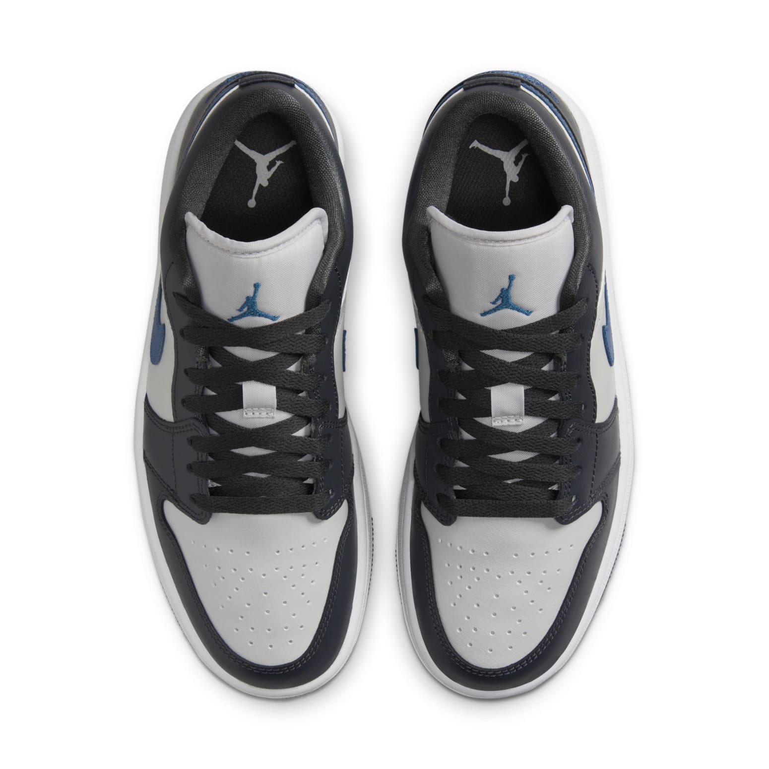 (WMNS) Air Jordan 1 Low 'Anthracite Industrial Blue' DC0774-040