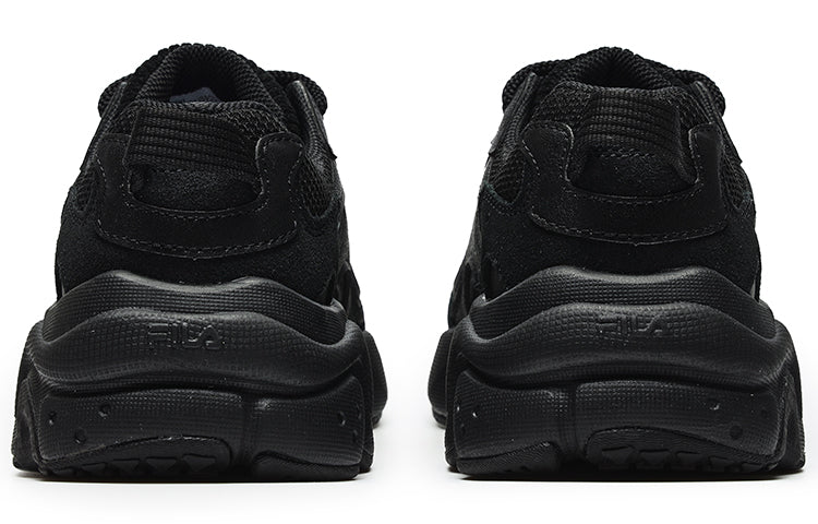 (WMNS) FILA FUSION Raccoon Sneakers 'Black Purple' T12W241117FBP