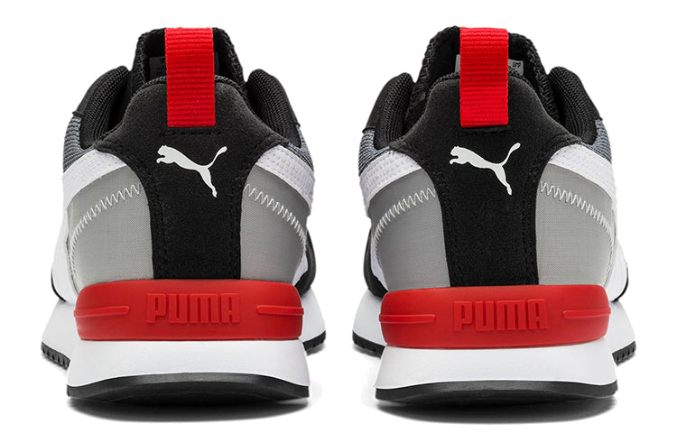 PUMA R78 Trainers Black/Grey 373117-05