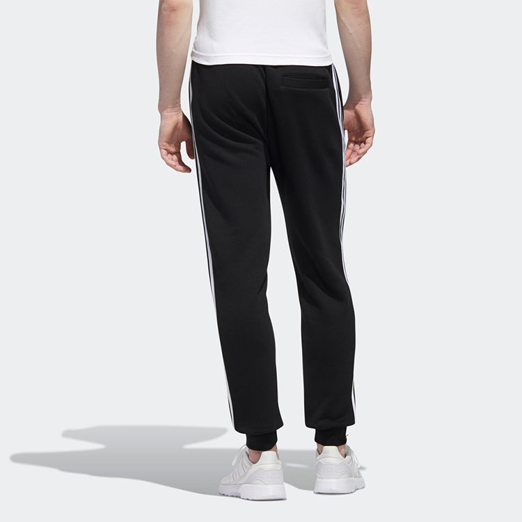 adidas neo M ESNTL 3S TP Bundle Feet Casual Sports Long Pants Black GJ8907
