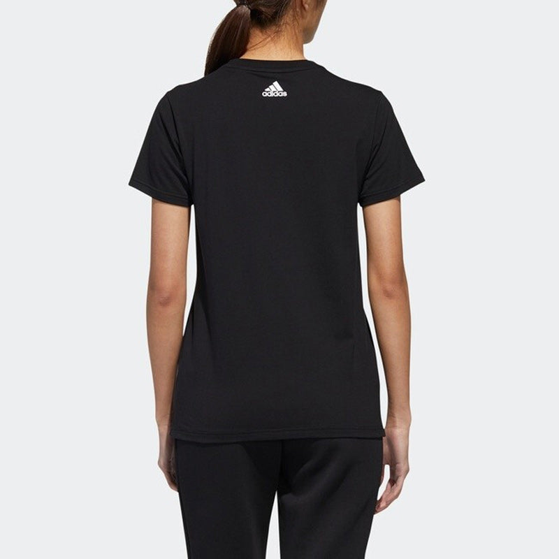 (WMNS) adidas Panda Pocket T-Shirt 'Black' GL5646