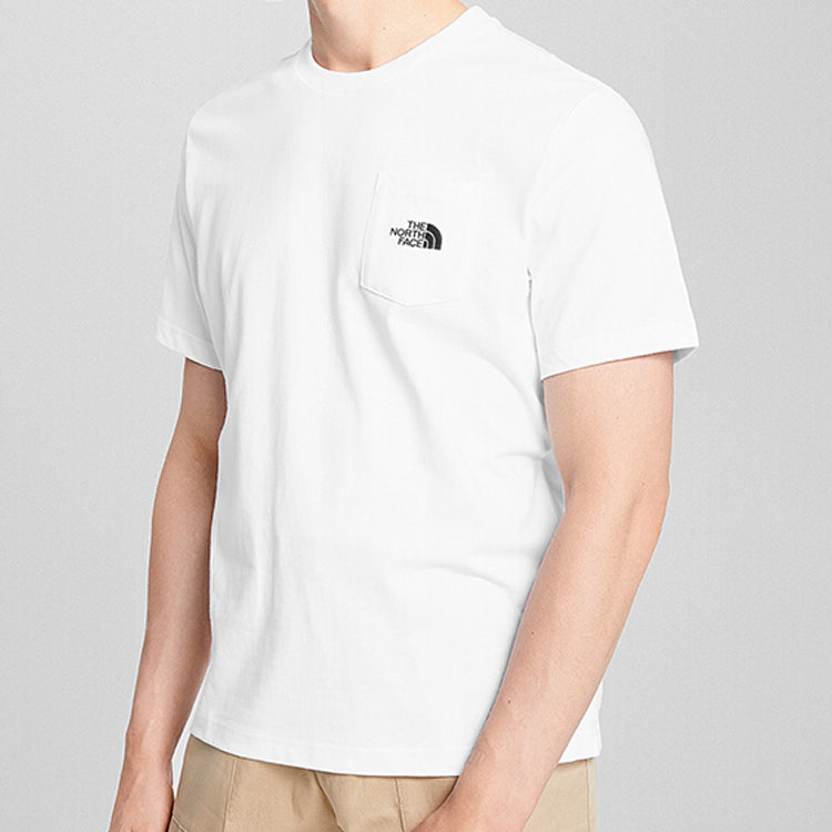 THE NORTH FACE Outdoor Breathable Short Sleeve Couple Style White 4NEV-FN4
