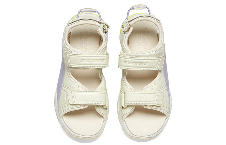 (WMNS) Skechers Cali Stamina V2 Sandals 'White Pink Purple' 896052-NTPR