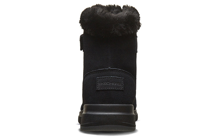 (WMNS) Skechers Snow Boots 'Black' 16670-BBK