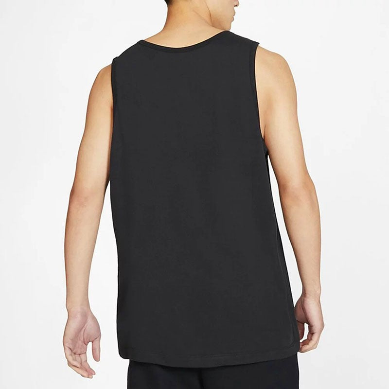 Men's Nike Dri-fit Training Breathable Casual Sports Quick Dry Black Vest AR6070-010