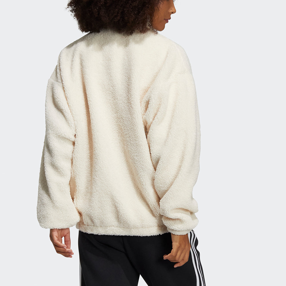 (WMNS) adidas W Boa Jacket Athleisure Casual Sports Stand Collar Creamy White HD0363