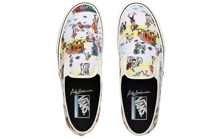 Vans Kide Slip-On Surf White Unisex VN0A3MVDWOK