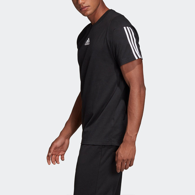 adidas Must Haves 3-Stripes Sport T-Shirt 'Core Black' DT9955