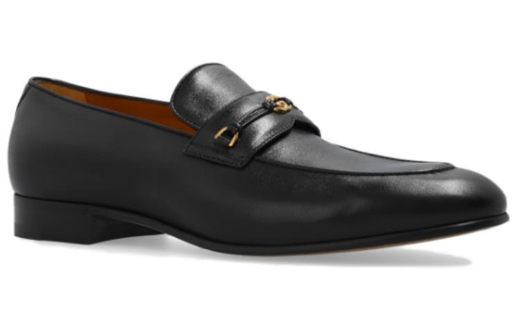 Gucci Loafer with Interlocking G 'Black Leather' 738468-AABUV-1000