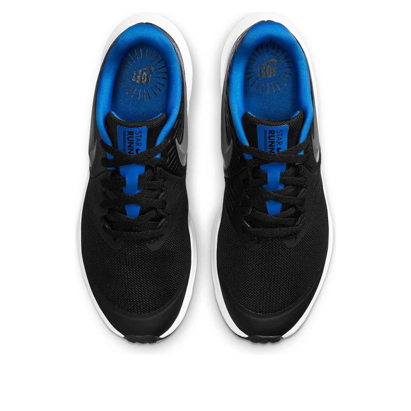 (GS) Nike Star Runner 2 'Black Blue' AQ3542-009