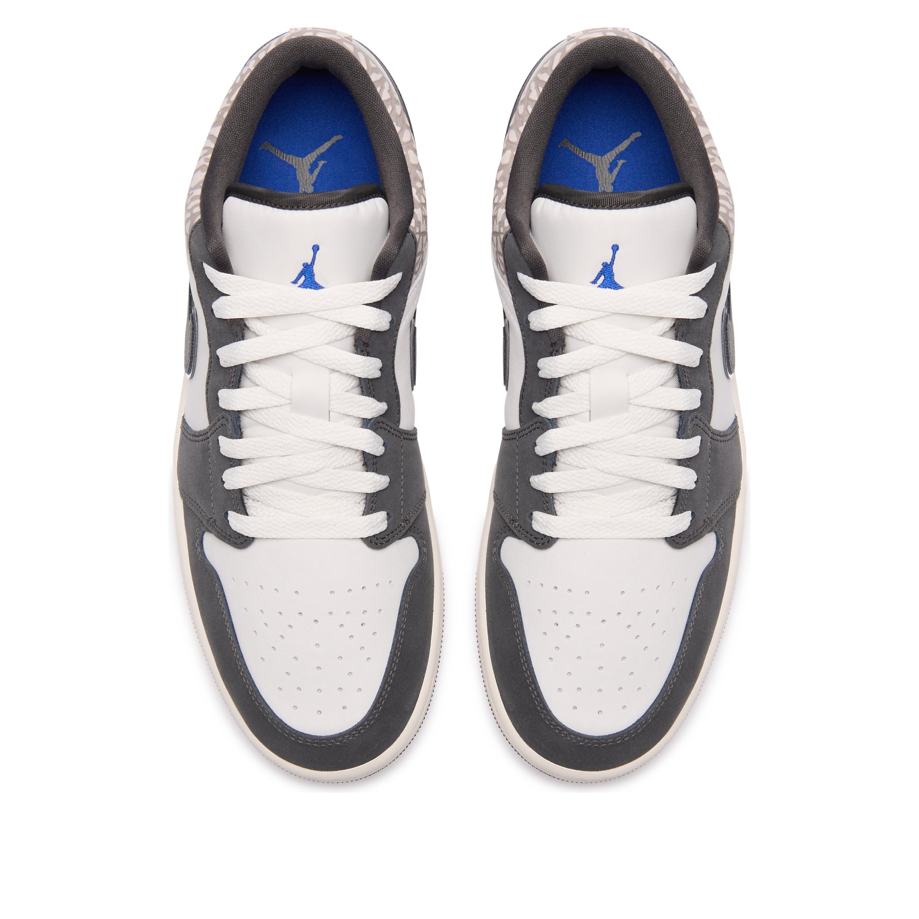 Air Jordan 1 Low SE 'Sail Deep Pewter Elephant Print' IU2268-100