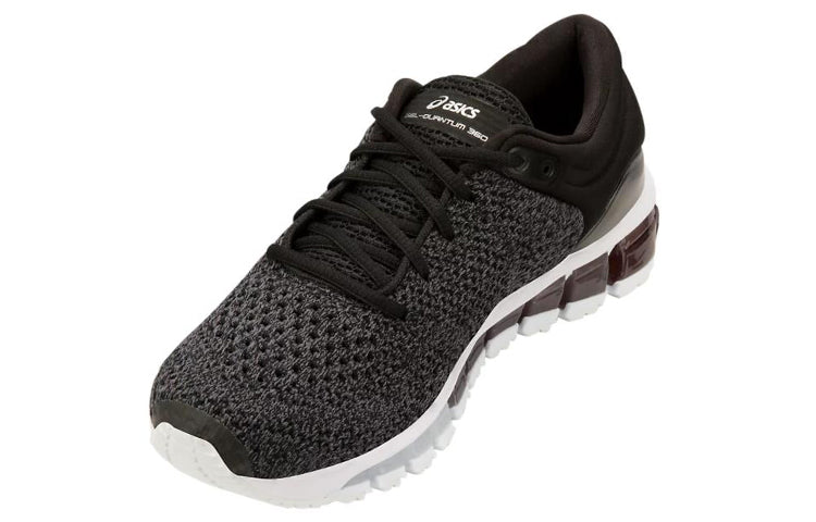 (WMNS) Asics Gel-Quantum 360 Knit 'Black Dark Grey' T8G8N-9097