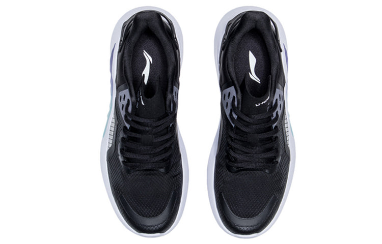 (WMNS) Li-Ning Sport Leisure 'Black White Blue' AGLQ088-2