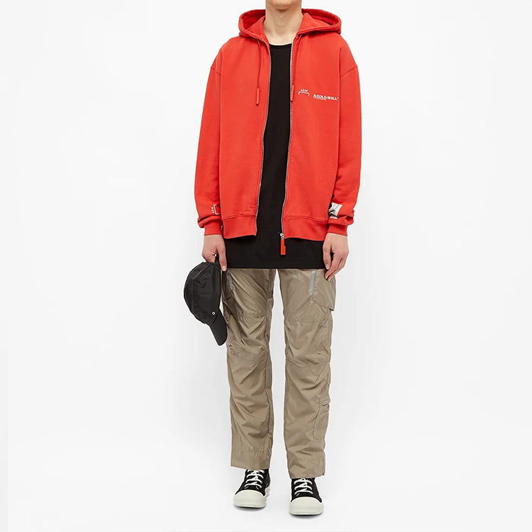 A-COLD-WALL* Logo Zipper Unisex Red ACWMW002WHL-RD