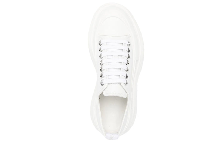 (WMNS) Alexander McQueen Tread Slick Sneakers 'White' 702042WHZ629071