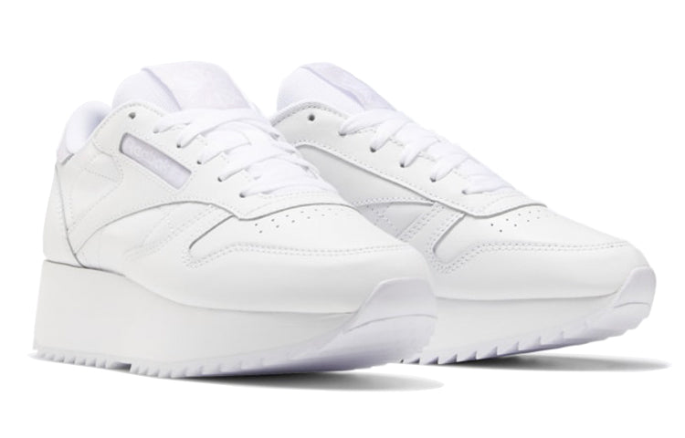 (WMNS) Reebok Classic Leather Double 'White' FY7264
