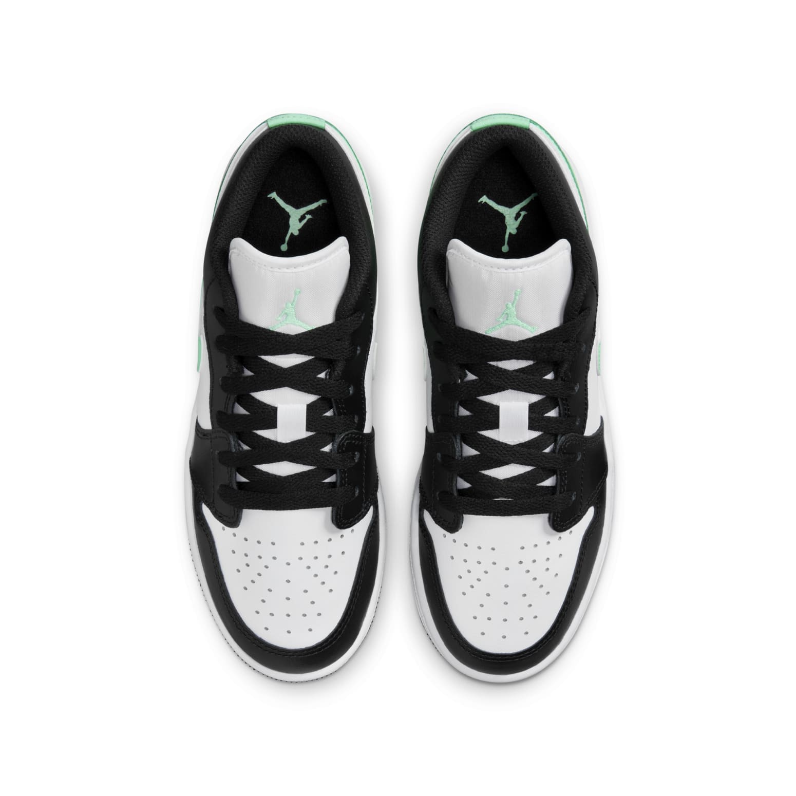 (GS) Air Jordan 1 Low 'Green Glow' 553560-131