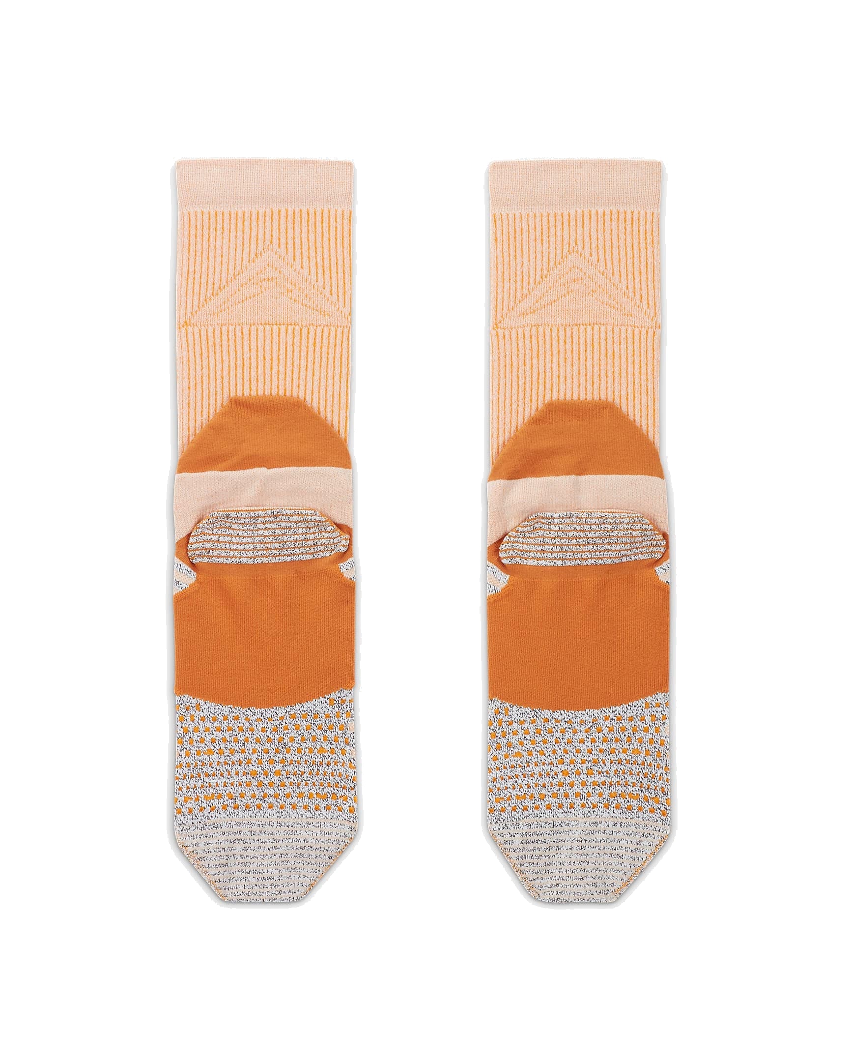 Nike Dri-FIT Trail Running Crew Socks 'Orange' CU7203-030